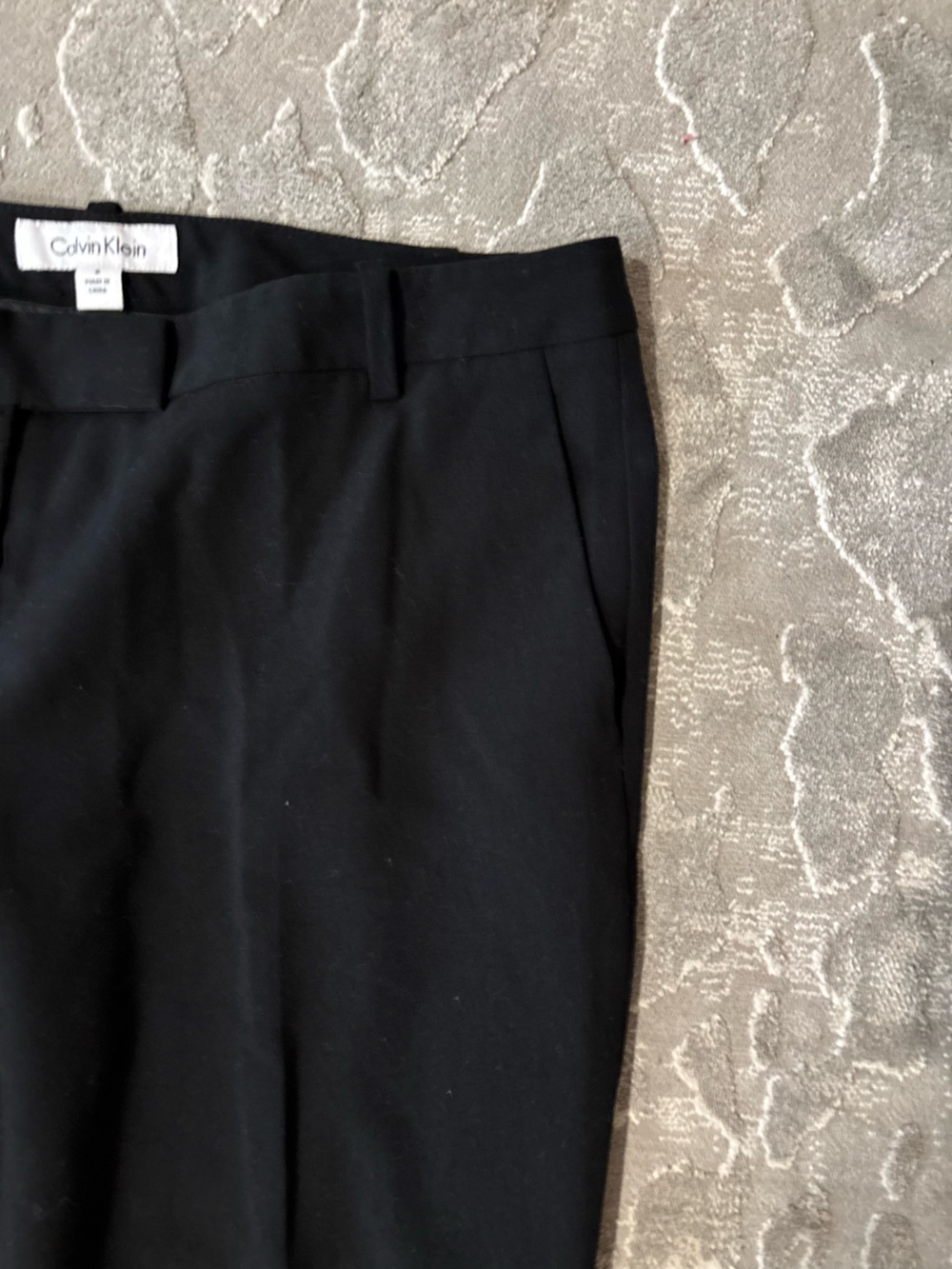 Calvin Klein classic Black Women's Dress Trousers size 8 - Picture 5 of 8
